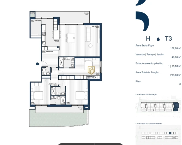 Apartamento T3 para Venda em Arcozelo Foto 11