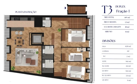 Apartamento T3 para Venda em Cedofeita, Santo Ildefonso, Sé, Miragaia, São Nicolau e Vitória