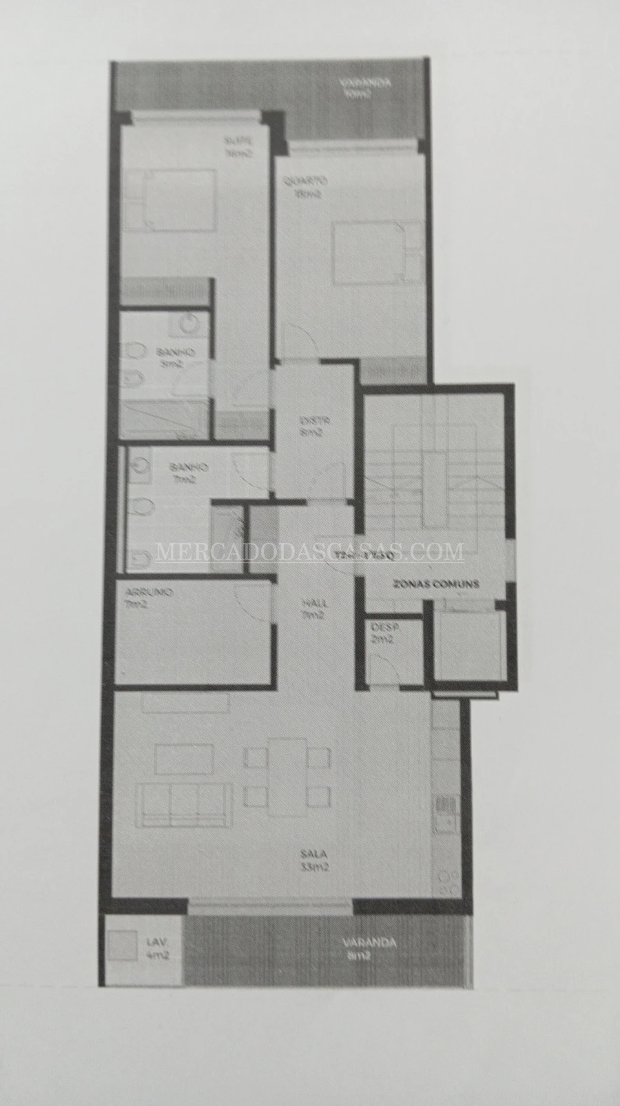 Apartamento T2 para Venda em Argoncilhe Foto 5
