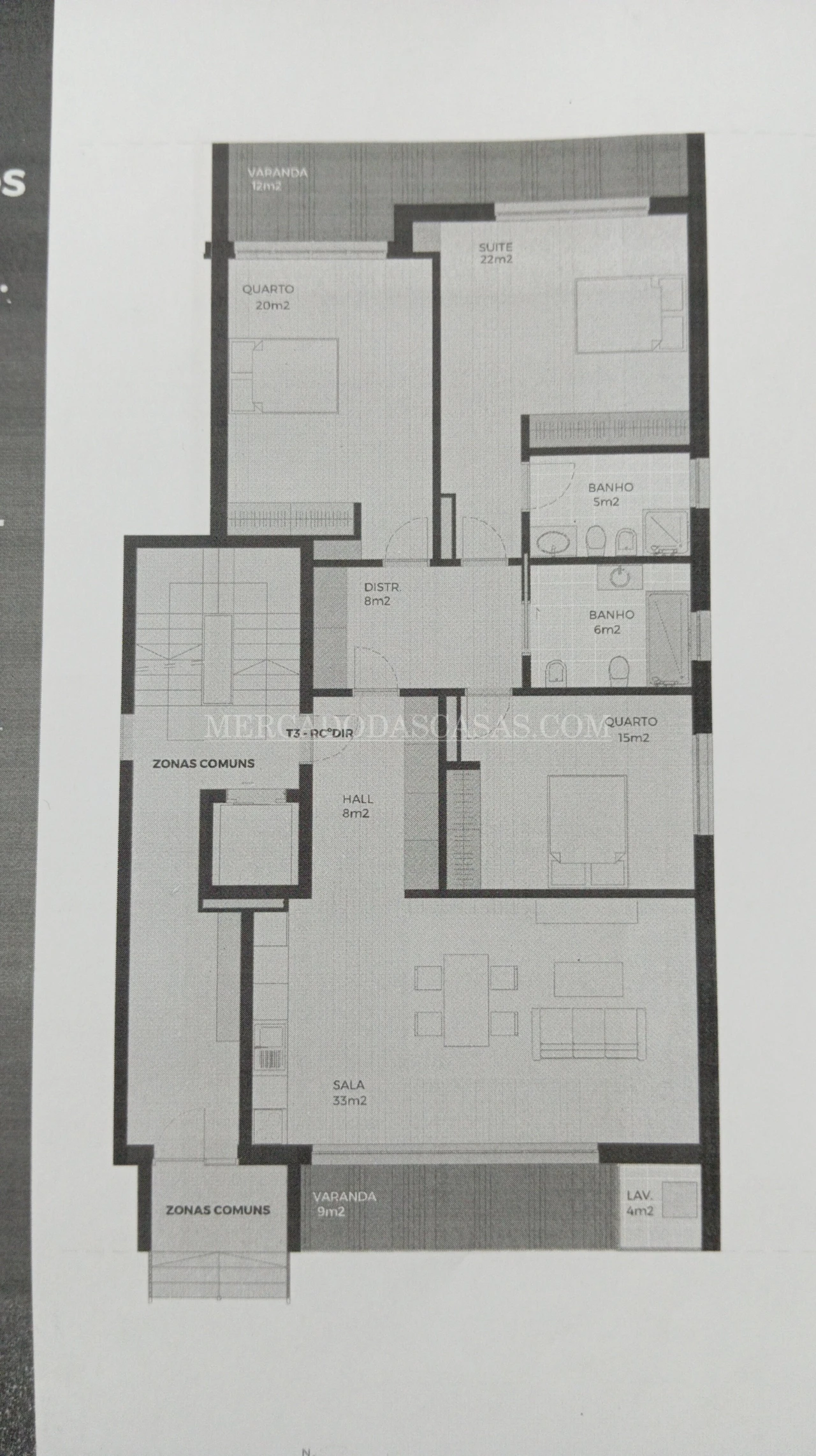 Apartamento T3 para Venda em Argoncilhe Foto 5