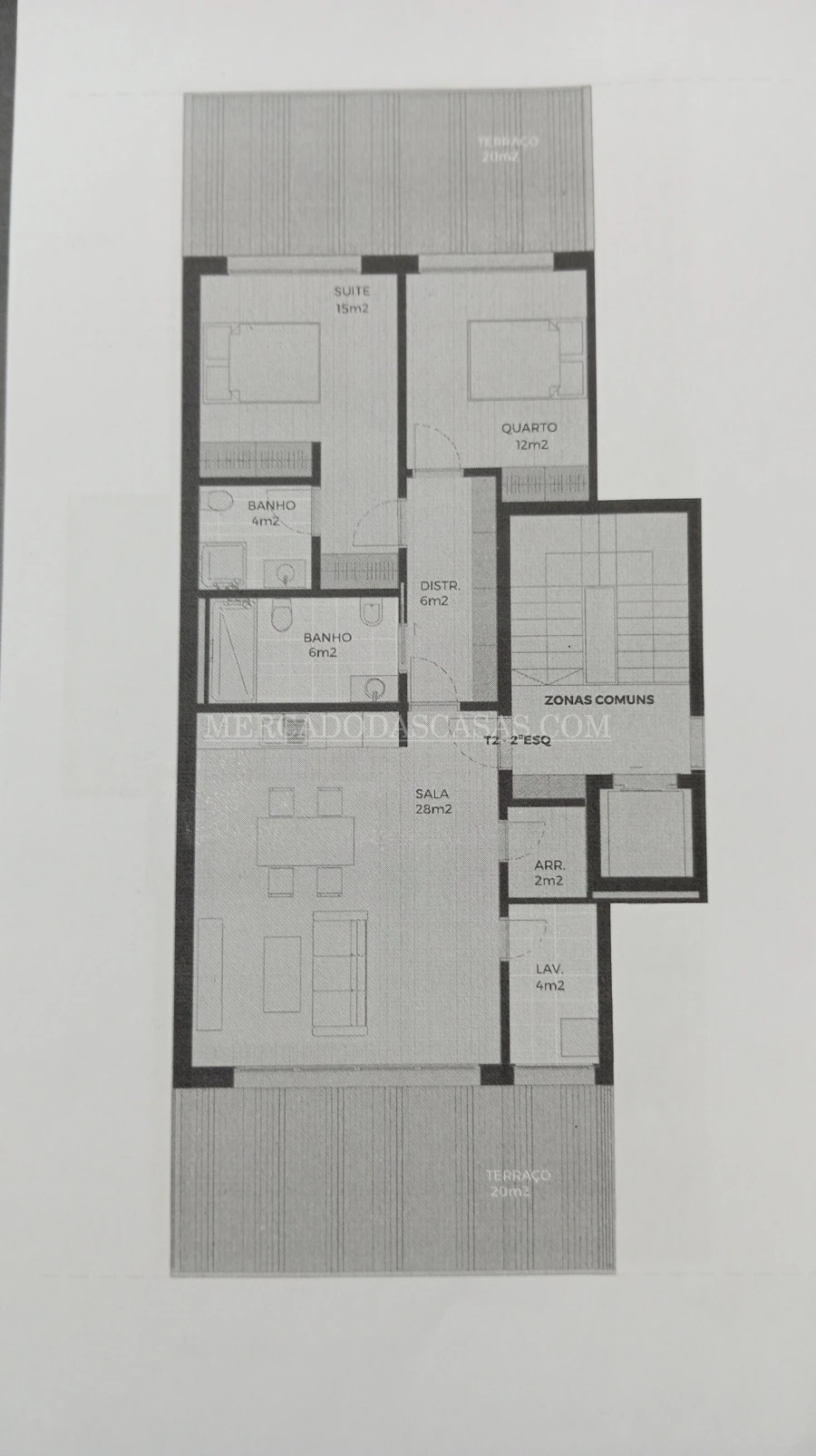 Apartamento T2 para Venda em Argoncilhe Foto 5