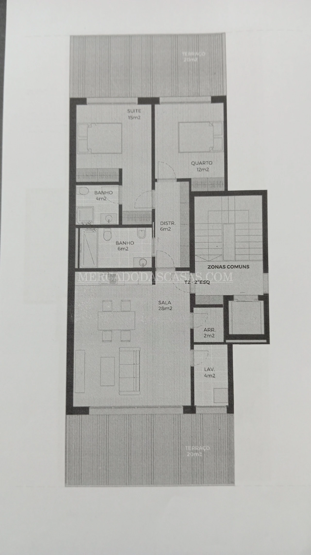 Apartamento T2 para Venda em Argoncilhe Foto 5