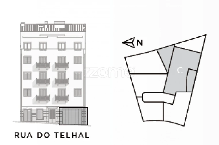 Apartamento T2 para Venda em Santo António Foto 6