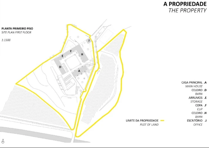 Quinta T20 para Venda em Valado dos Frades Planta 1