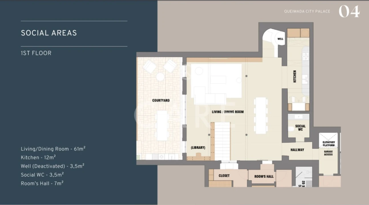 Apartamento T3 para Venda em Misericórdia Foto 24