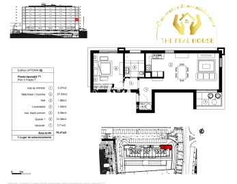 Apartamento T1 para Venda em São Martinho