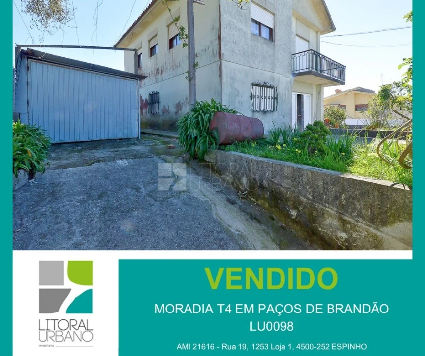 Moradia T4 para Venda em Paços de Brandão Foto 1