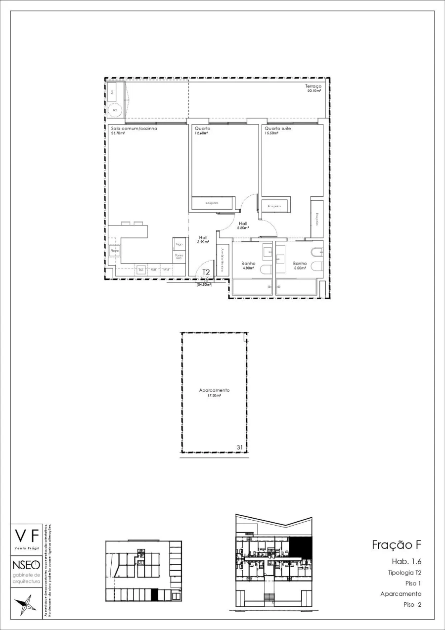 Apartamento T2 para Venda em Santa Maria da Feira, Travanca, Sanfins e Espargo Foto 17