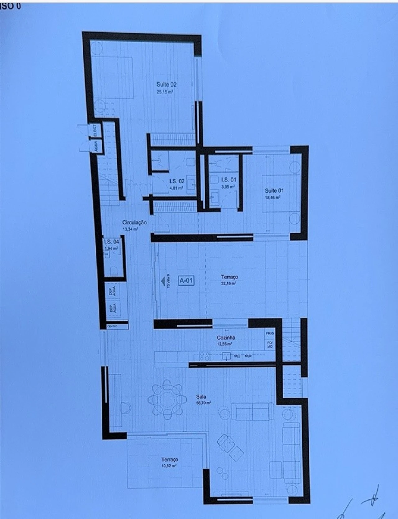 Moradia T3 para Venda em Cascais e Estoril Planta 3