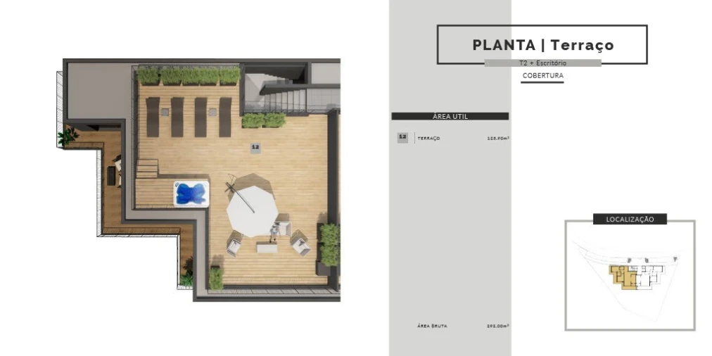 Apartamento T2 para Venda em São Martinho Planta 2