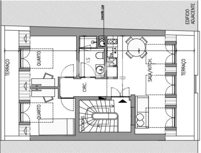 Apartamento T2 para Venda em São Vicente Foto 17