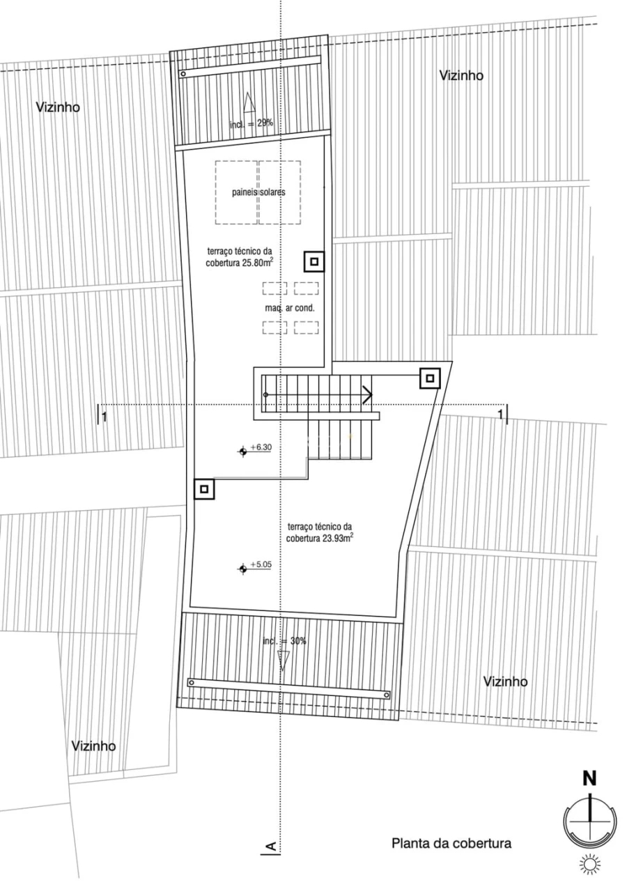 Terreno para Venda em Lagos (São Sebastião e Santa Maria) Planta 1