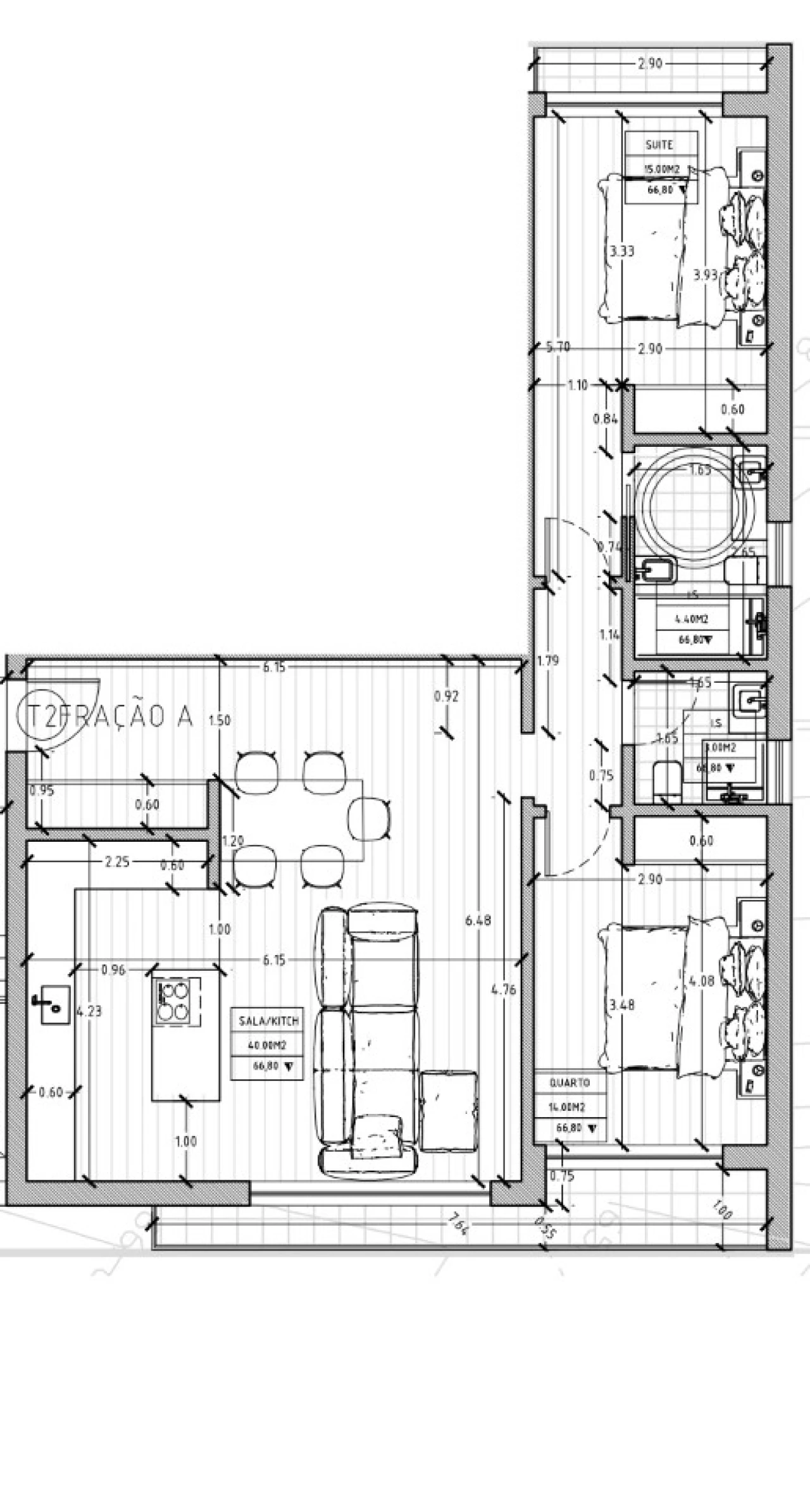 Apartamento T2 para Venda em Charneca de Caparica e Sobreda Foto 21