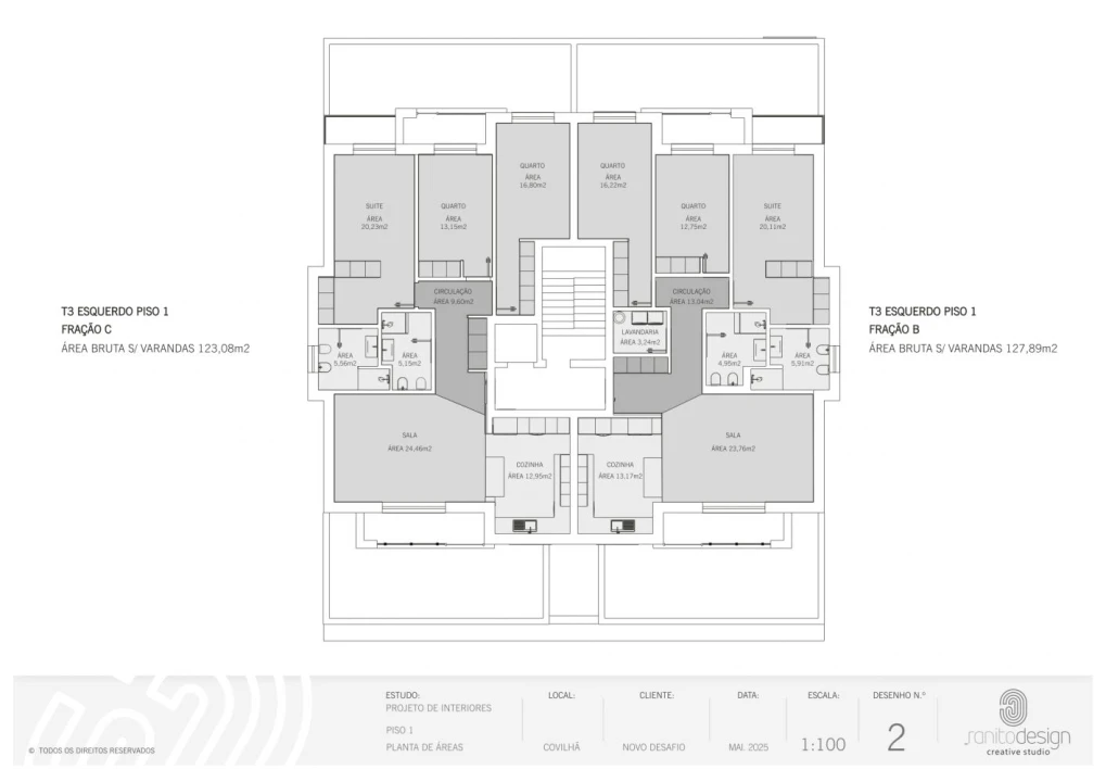 Apartamento T3 para Venda em Covilhã e Canhoso Foto 20