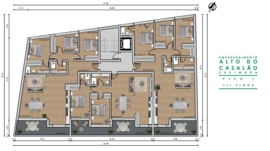 Apartamento T3 para Venda em Sesimbra (Castelo) Foto 17