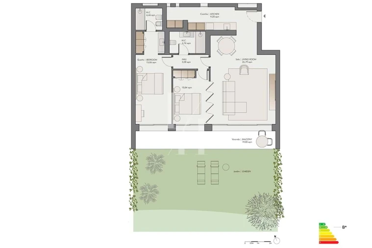 Apartamento T1 para Venda em Guia Foto 21