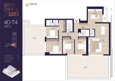 Apartamento T4 para Venda em Matosinhos e Leça da Palmeira
