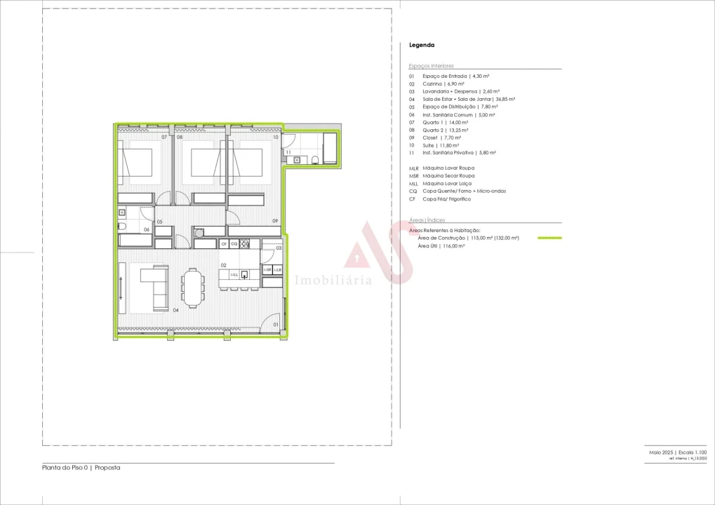 Apartamento T3 para Venda em Caldas de Vizela (São Miguel e São João) Foto 7