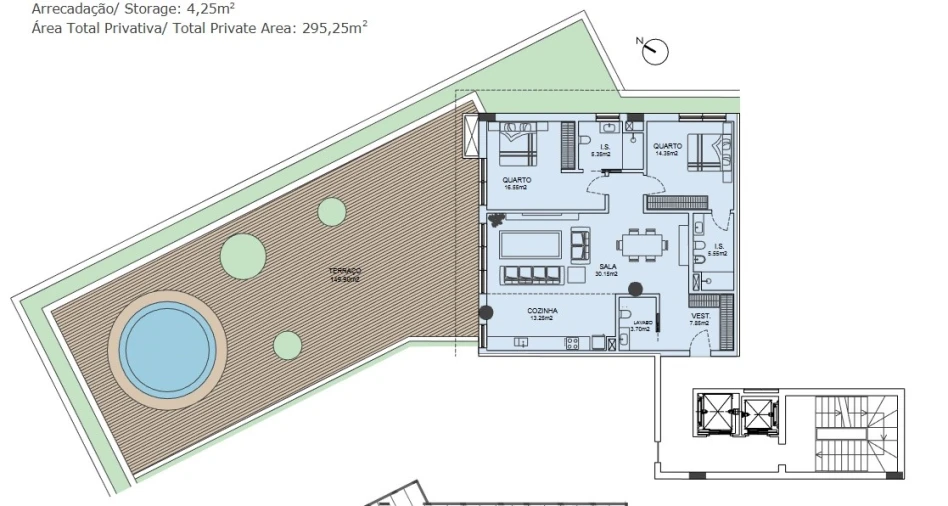 Apartamento T2 para Venda em São Domingos de Rana Planta 1