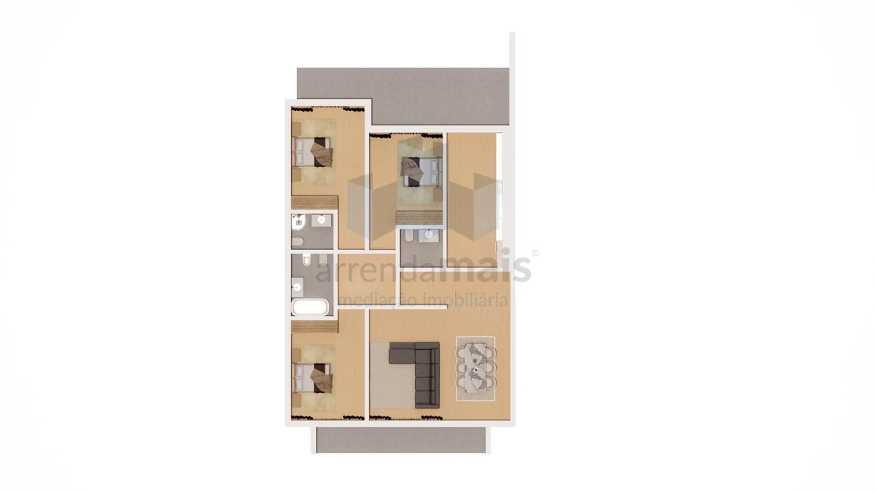 Apartamento T3 para Venda em São Martinho do Bispo e Ribeira de Frades Foto 12