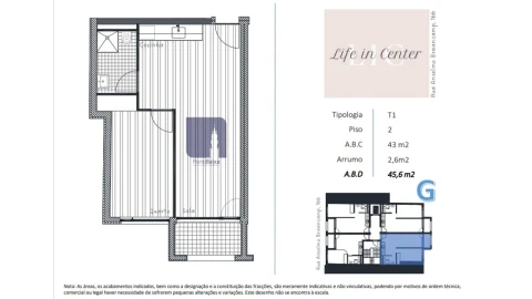 Apartamento T1 para Venda em Bonfim