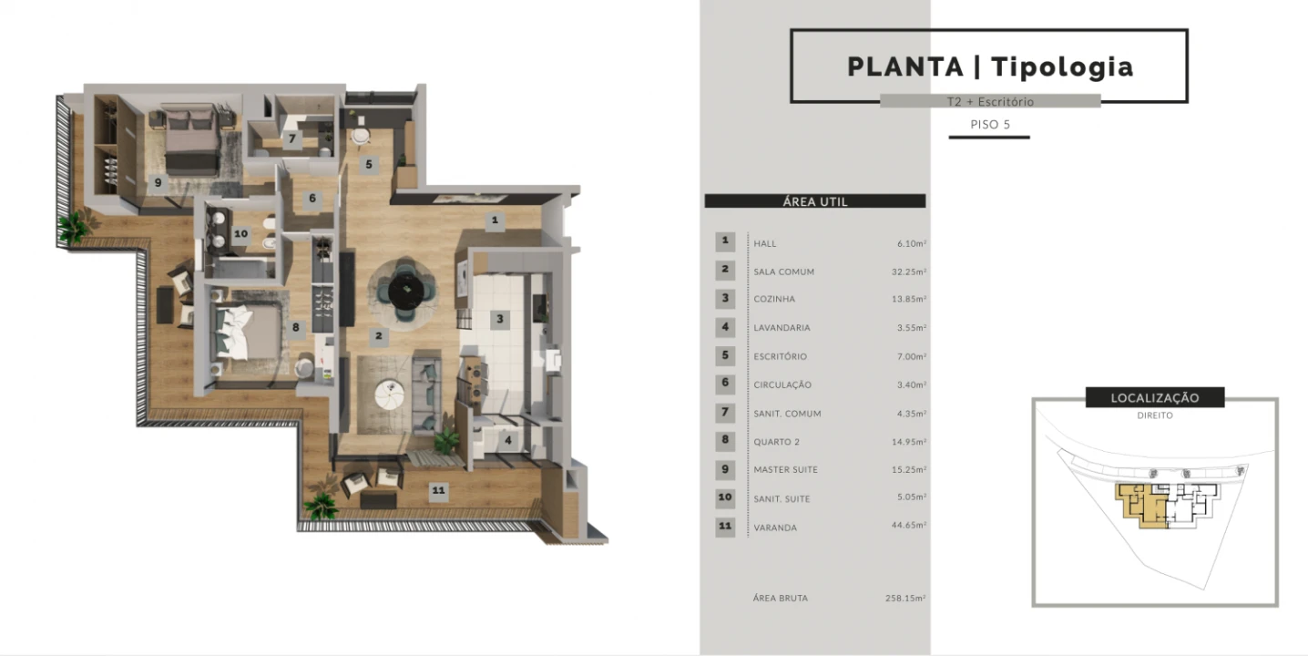 Apartamento T2 para Venda em São Martinho Foto 17
