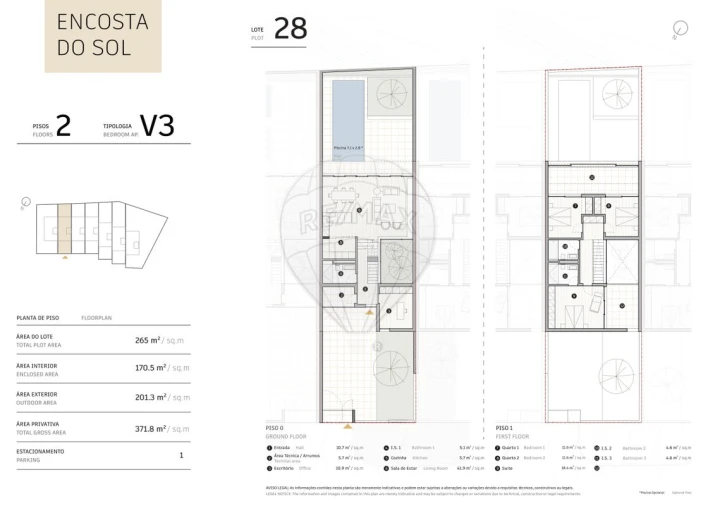 Moradia T3 para Venda em São Pedro da Cadeira Foto 11