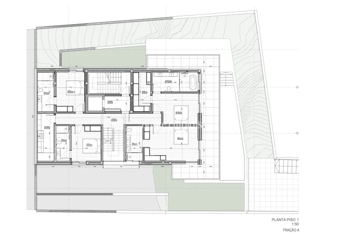 Apartamento T4 para Venda em Cascais e Estoril Planta 1