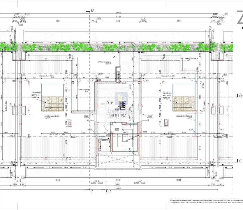 Apartamento T3 para Venda em Marrazes e Barosa Planta 2