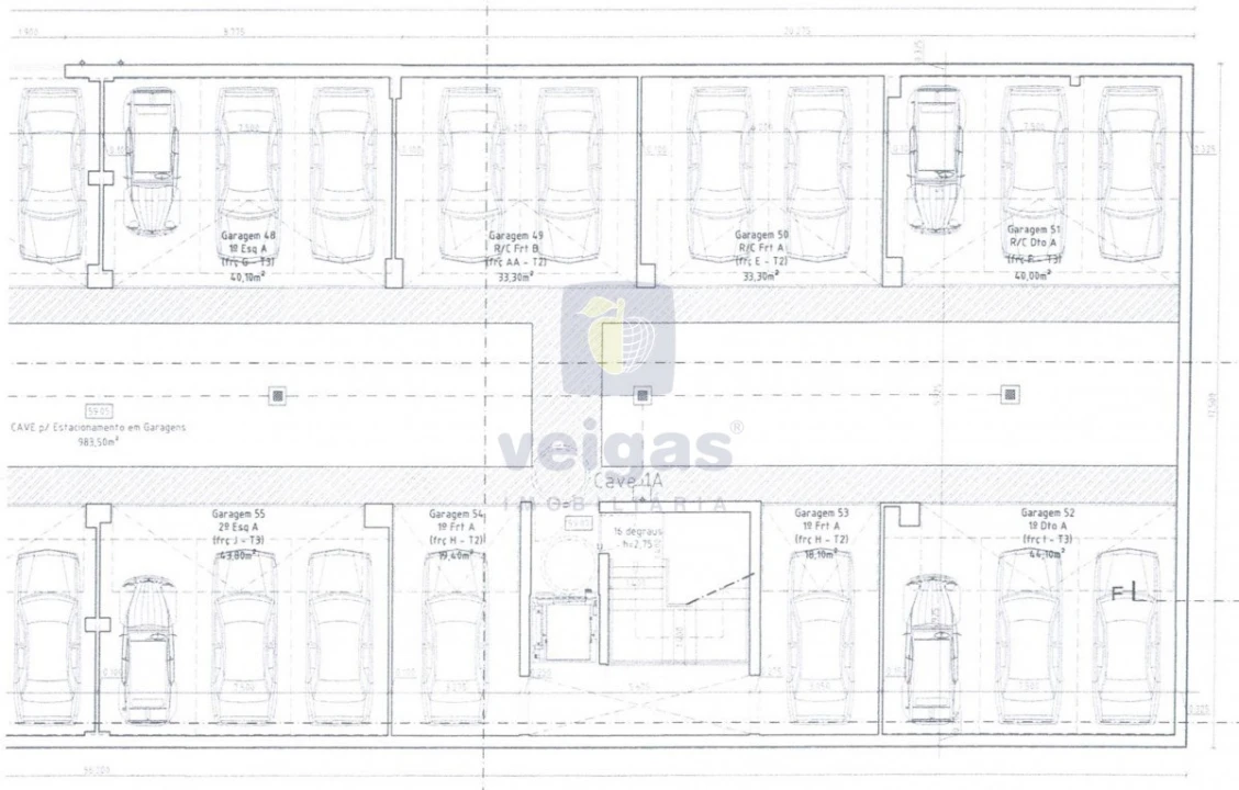 Apartamento T3 para Venda em Marrazes e Barosa Planta 3