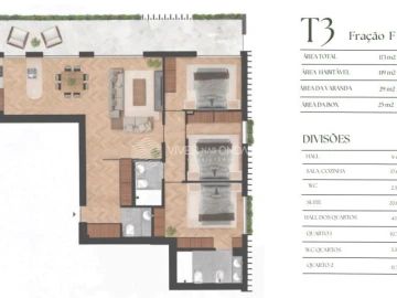 Apartamento T3 para Venda em Lordelo do Ouro e Massarelos
