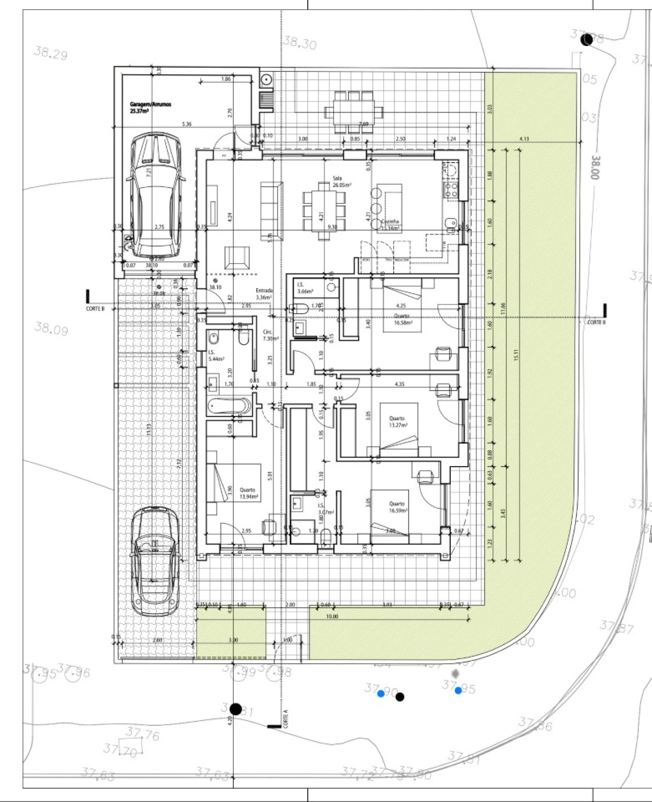 Moradia T4 para Venda em Quinta do Anjo Planta 4