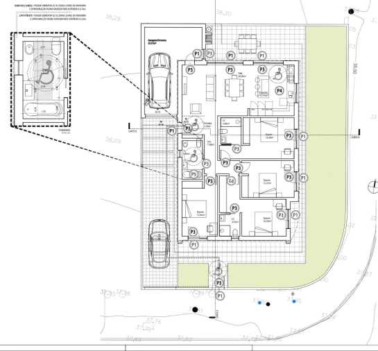 Moradia T4 para Venda em Quinta do Anjo Planta 3