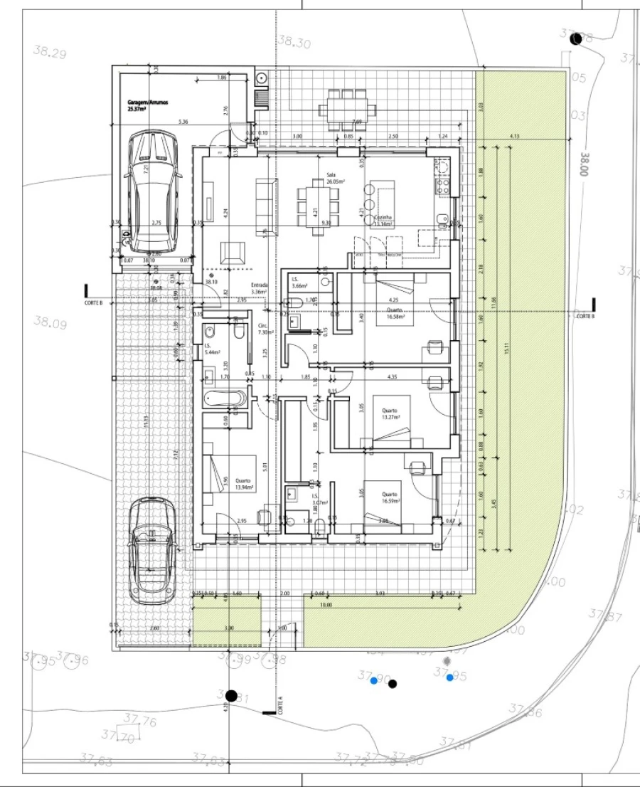 Moradia T4 para Venda em Quinta do Anjo Planta 4