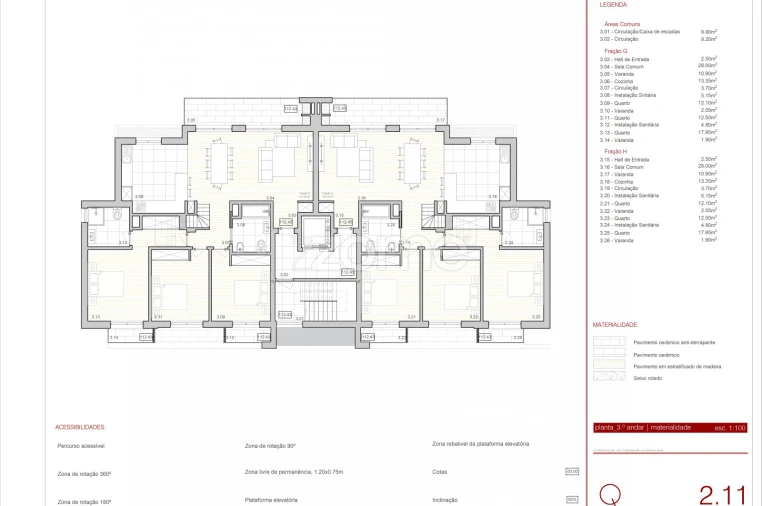 Apartamento T5 para Venda em Condeixa-A-Velha e Condeixa-A-Nova Planta 1