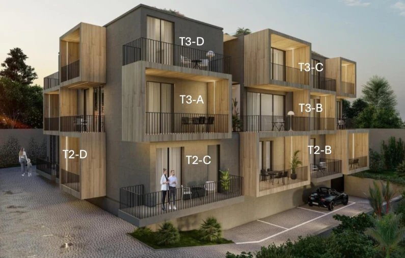 Apartamento T2 para Venda em São Martinho Planta 3