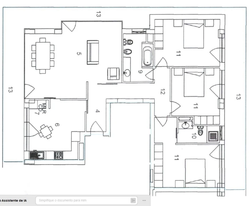 Apartamento T3 para Venda em Mateus Foto 21