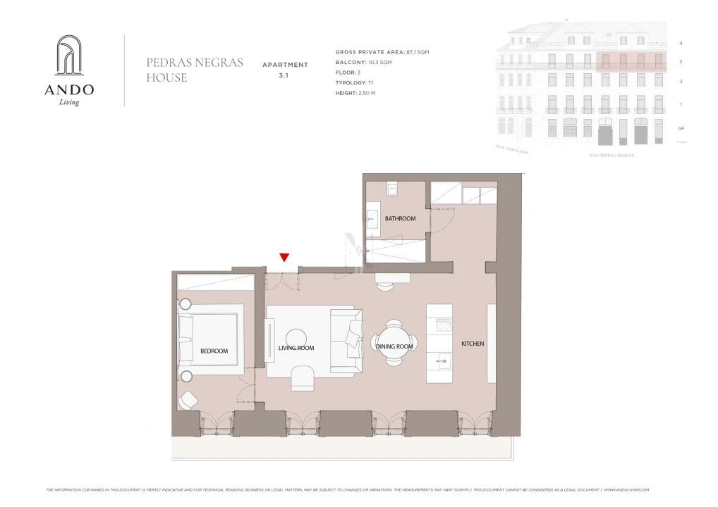 Apartamento T1 para Venda em Santa Maria Maior Foto 22