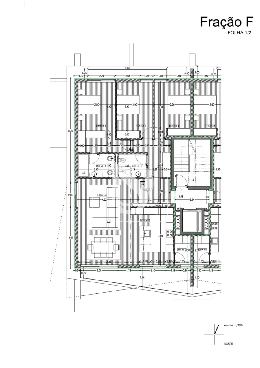 Apartamento T3 para Venda em Gamil e Midões Foto 22