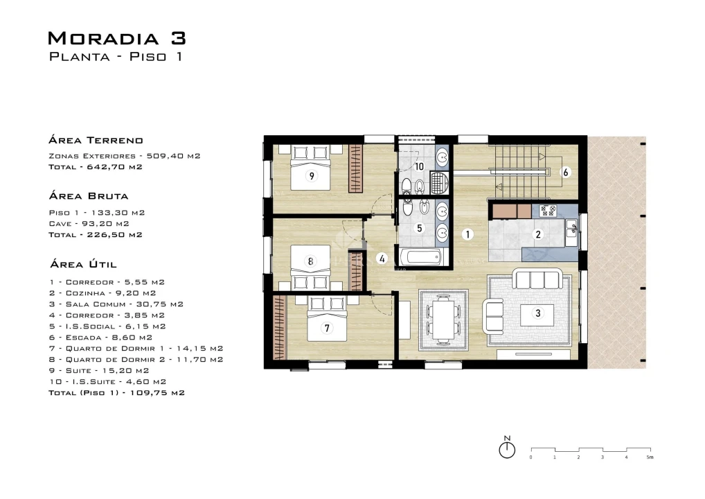 Moradia T3 para Venda em Caniço Foto 7