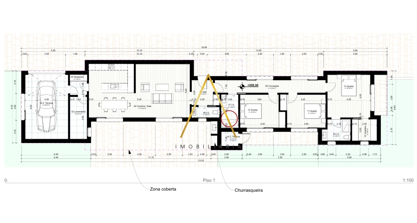 Moradia T3 para Venda em Mundão Foto 9