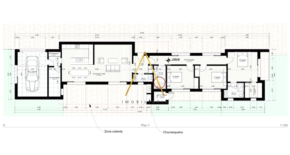 Moradia T3 para Venda em Mundão Foto 9