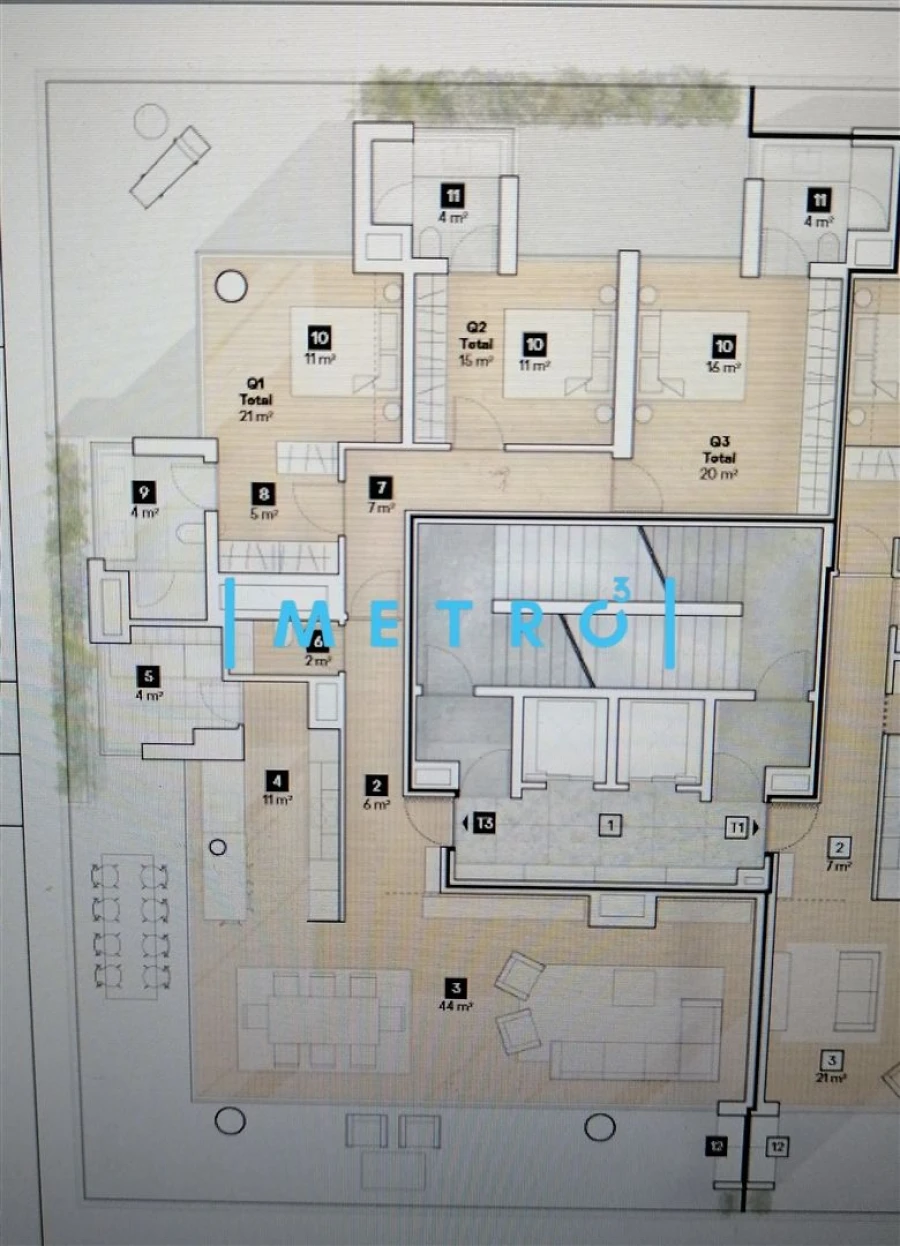 Apartamento T3 para Venda em Aldoar, Foz do Douro e Nevogilde Planta 1