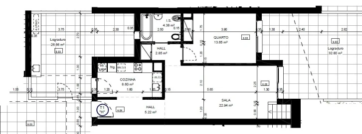 Apartamento T2 para Venda em Conceição e Cabanas de Tavira