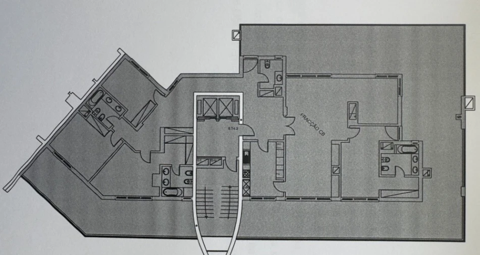 Apartamento T4 para Venda em São Martinho Planta 2