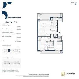 Apartamento T2 para Venda em Arcozelo