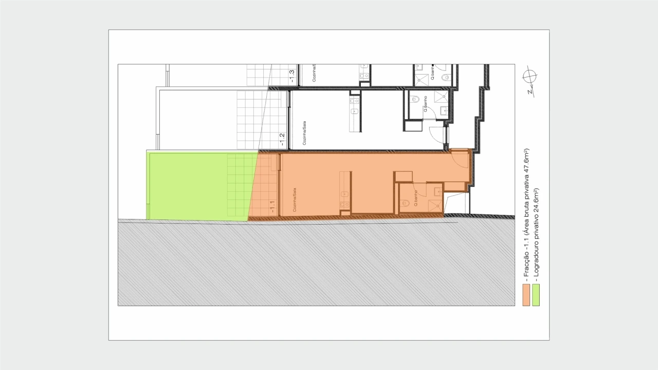 Apartamento T0 para Venda em Cedofeita, Santo Ildefonso, Sé, Miragaia, São Nicolau e Vitória Foto 11