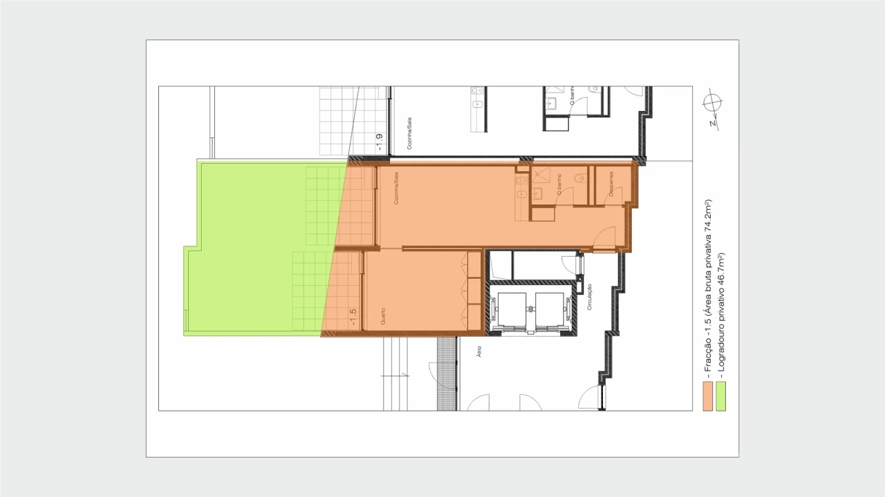 Apartamento T1 para Venda em Cedofeita, Santo Ildefonso, Sé, Miragaia, São Nicolau e Vitória Foto 13