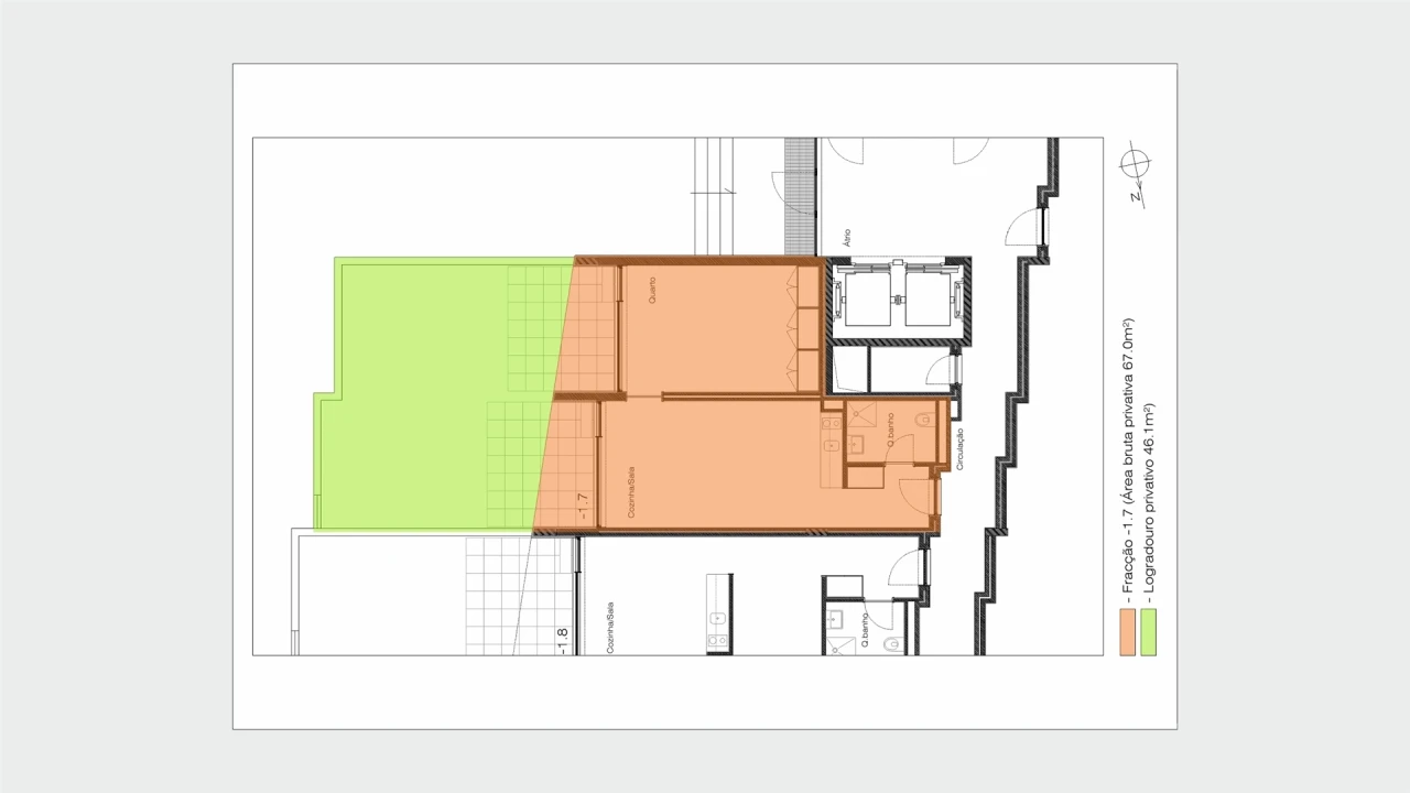 Apartamento T1 para Venda em Cedofeita, Santo Ildefonso, Sé, Miragaia, São Nicolau e Vitória Foto 13
