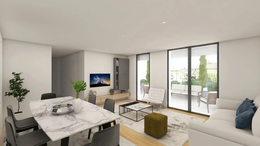 Apartamento T2 para Venda em Perafita, Lavra e Santa Cruz do Bispo